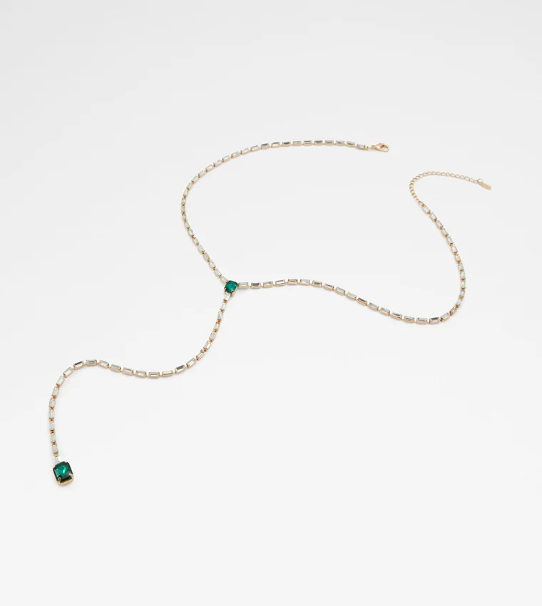 ALDO DABRIA Embellished Y-Necklace with Pendant