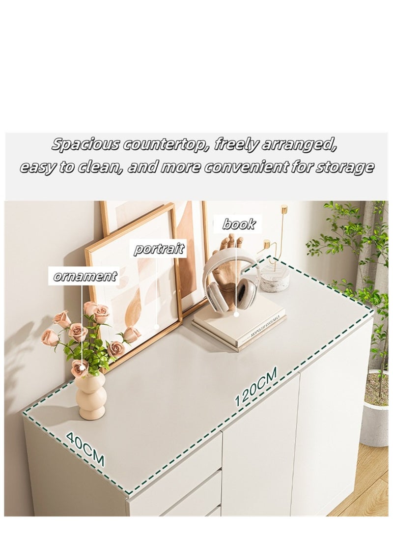 خزانة المطبخ ، خزانة بوفيه الجانبية المنزلية ، خزانة تخزين بار زاوية القهوة الحديثة مع الدرجات والأبواب لغرفة المعيشة للمطبخ في الممر (DGC001) - Image 3