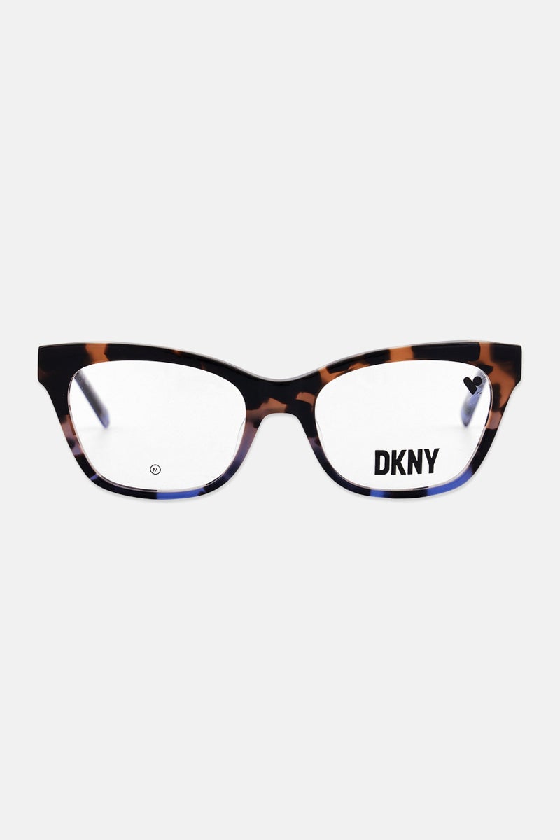 DKNY Women DK5053 Cat Eye Eyeglasses, Multicolor - Image 1