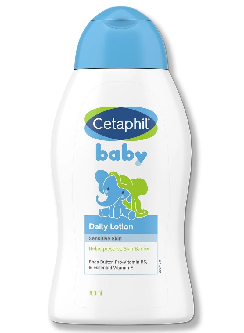 Cetaphil Baby Daily Lotion – Gentle Hydration for Baby’s Delicate Skin, 300ml