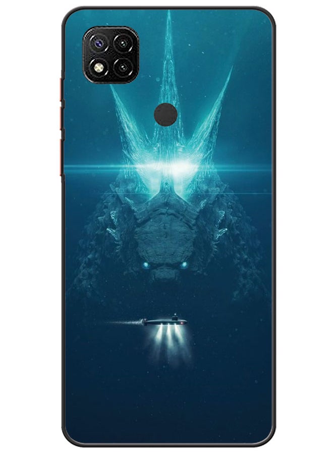 EYE CATCH Protective Case Cover For Xiaomi Redmi 9C Godzilla  - Image 1
