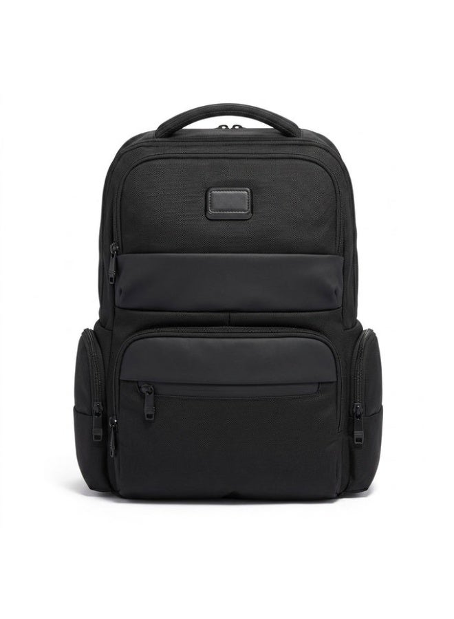 High Quality Men'S Backpack Large Capacity 15.6 Inch Laptop Male Handbag Rucksack Outdoor  J-004 Black - Image 1