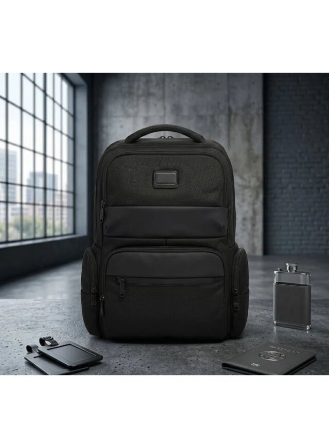 High Quality Men'S Backpack Large Capacity 15.6 Inch Laptop Male Handbag Rucksack Outdoor  J-004 Black - Image 4