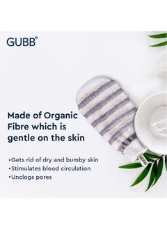 GUBB Bath Mitt For Dead Skin Removal ; Exfoliating Bath Mitten ; Reusable And Washable ; Stimulates Blood Circulation ; Bath Gloves Pack Of 2  - Image 4