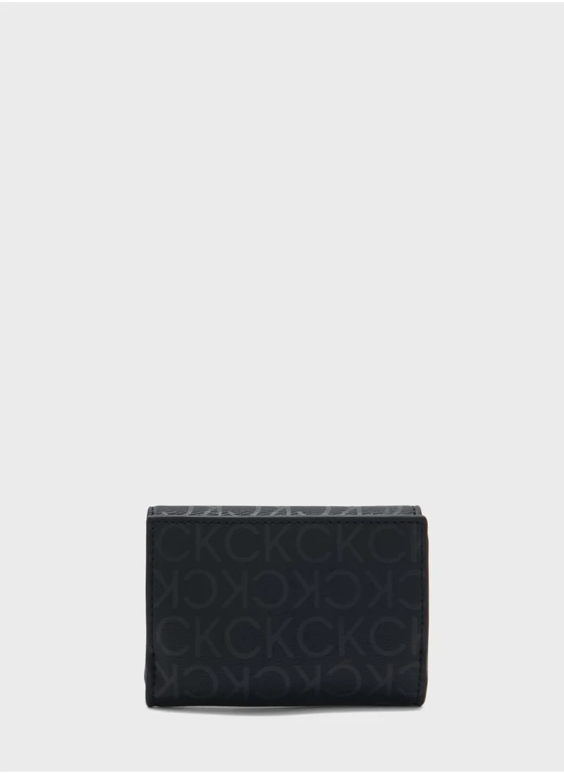CALVIN KLEIN Monogram Small Wallet
