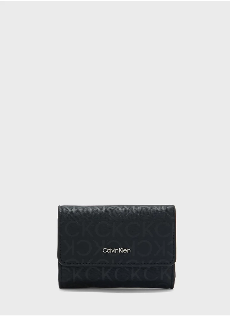 CALVIN KLEIN Monogram Small Wallet