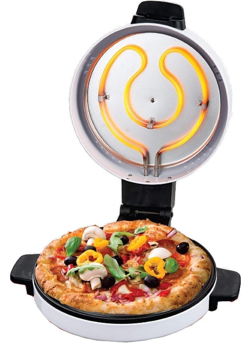 Nova Arabic Bread Pizza Maker NT-173ABM 1800W Electric Flatbread Maker Stainless Steel Heating Plate Fast Heating for Pita Saj Khubz Soft Bread and Homemade Pizza Compact Easy Use - Image 3