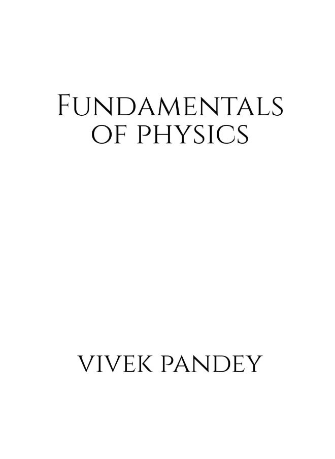 fundamentals of physics-8 