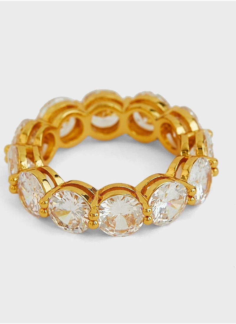Fashionbox Lauren Round Band Ring  - Image 2