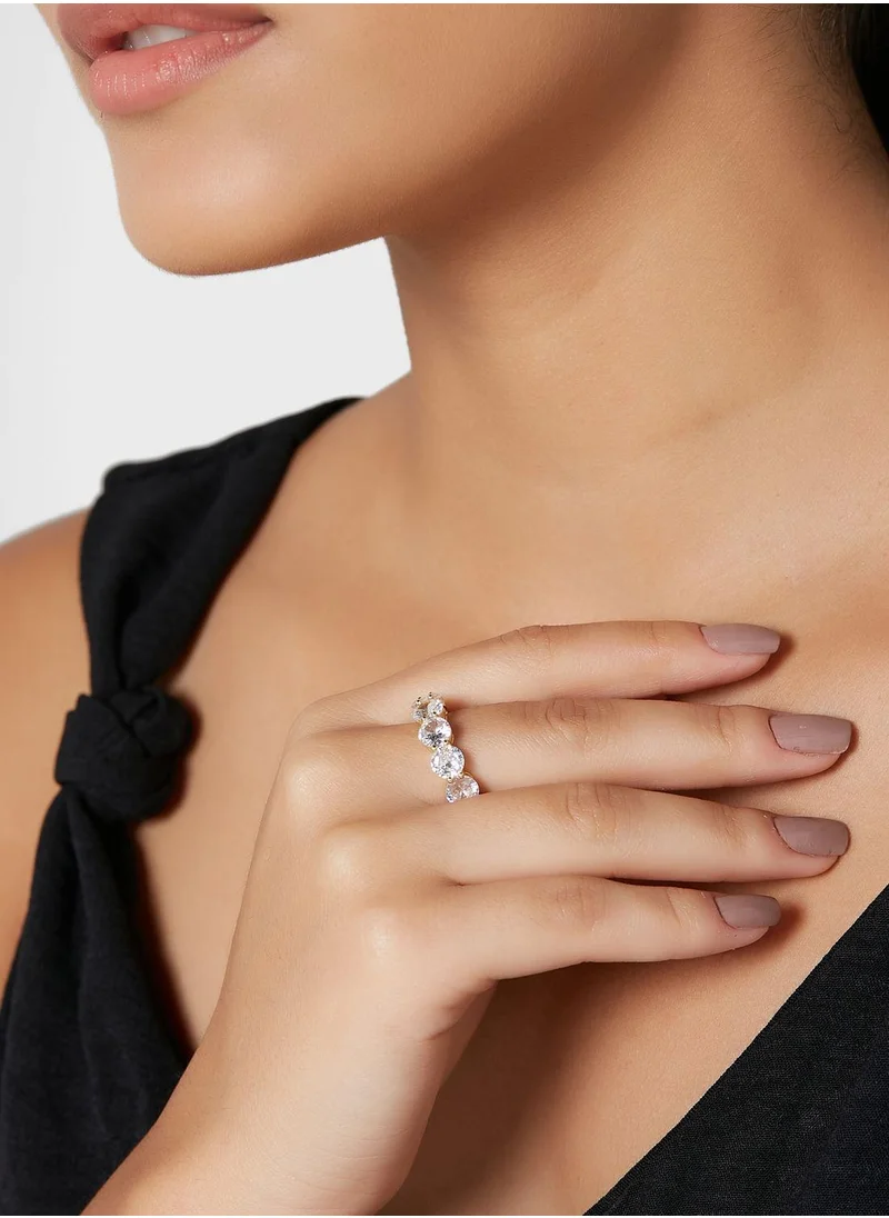 Fashionbox Lauren Round Band Ring