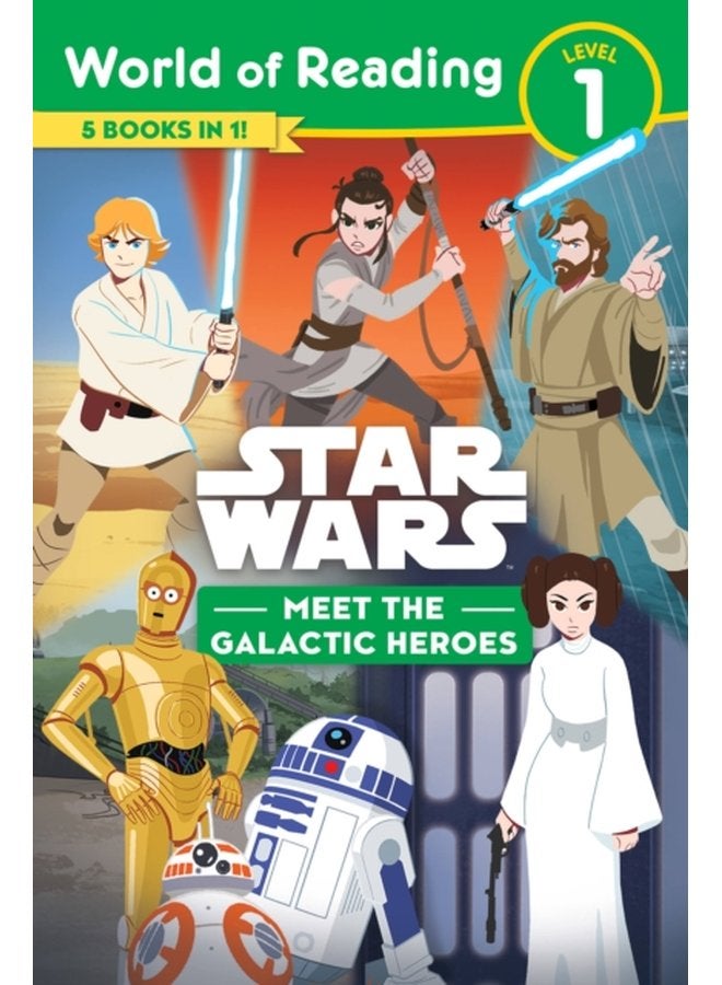 Star Wars World of Reading Meet the Galactic Heroes Level 1 Reader Bindup - Paperback