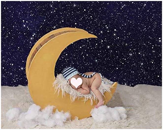 Qian 8x8ft Night Sky Star Backdrops Universe Space Theme Starry Photography Backdrop Galaxy Stars Children Boy 1st Birthday Party Photo Background Newborn Baby Shower Banner Photo Studio Booth - Image 5