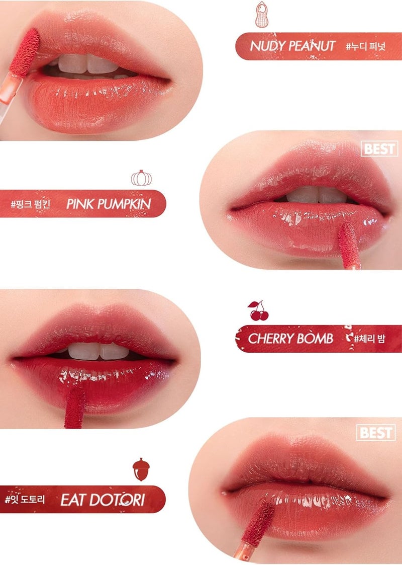 rom&nd juicy lasting tint 10 nudy peanut - Image 5