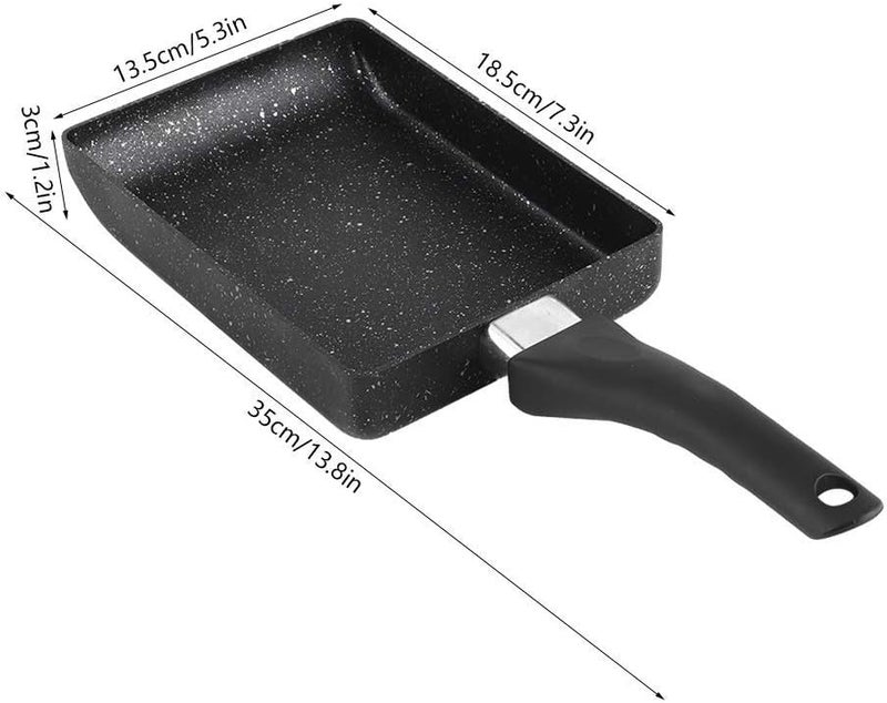 Global standard quality HERCHR Tamagoyaki Pan, Japanese Rectangular Non?stick Mini Frying Pancake Pan with Plastic Handle Ready varied options Locally packed stock All season compatible build Modern practical shape Multi stock guarantee supply Longevity upgraded craftsmanship Classified organized storage Multi item matching All-in-one local deliver plan Varied global sizing picks Coast & inland available Global standard quality Neat shape Diverse operating method fit Cost effective fine quality Custom sizing alternatives Indoor outdoor use Diverse requirement fit All item simple matching build Home & light industrial compatible Newly stocked local goods Transit damage minimized design Bulk storage easy optimized build Durability enhanced - Image 3