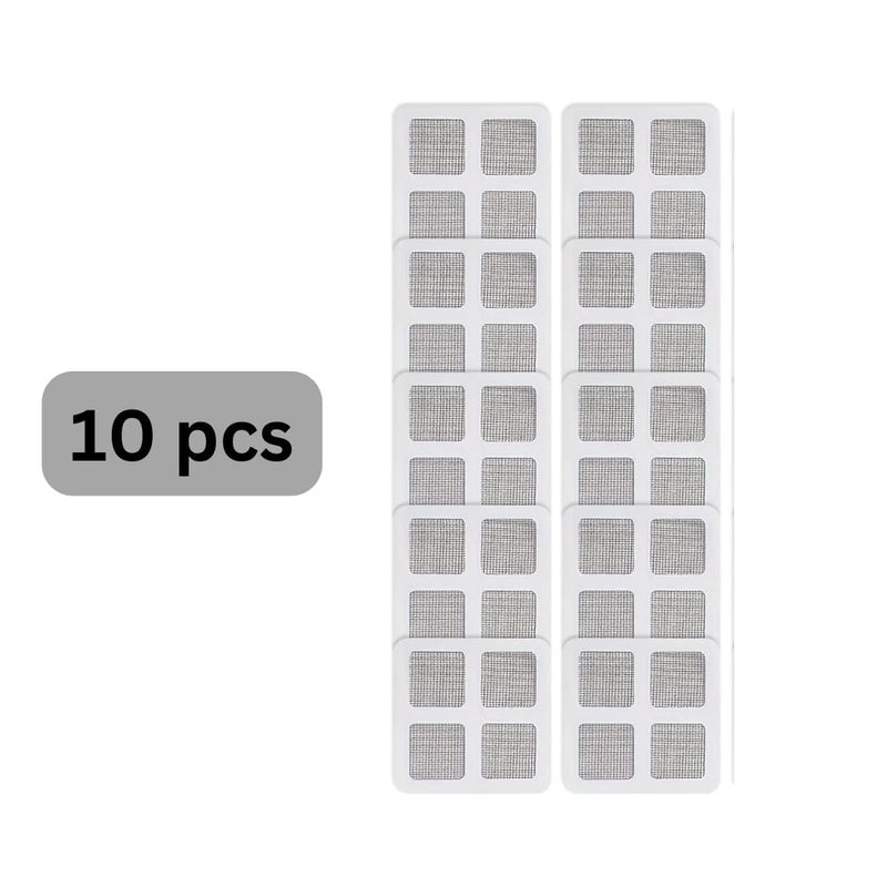 ZIPRON Large Upgraded Drain Cover Hair Catcher (Pack of 10) Disposable Waterproof Drain Guard Mesh Stickers Drainage Jali Shower Drain Cover for Bathroom Floor Sink Bathtub (13cm x 13cm) - Image 5