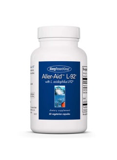 Allergy Research Group Allergy Research Group Aller-Aid L92 Supplement - with Lactobacillus Acidophilus, Indian Frankincense, Boswellic Acid, Vegetarian Capsules - 60 Count  - Image 1