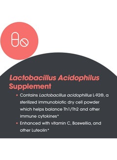 Allergy Research Group Allergy Research Group Aller-Aid L92 Supplement - with Lactobacillus Acidophilus, Indian Frankincense, Boswellic Acid, Vegetarian Capsules - 60 Count  - Image 5