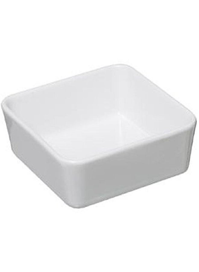 Secret de Gourmet 6-Piece Serving Appetizer Set with Bamboo Tray White and Brown 2000 ml 173778 - Image 3