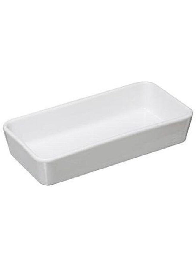 Secret de Gourmet 6-Piece Serving Appetizer Set with Bamboo Tray White and Brown 2000 ml 173778 - Image 2