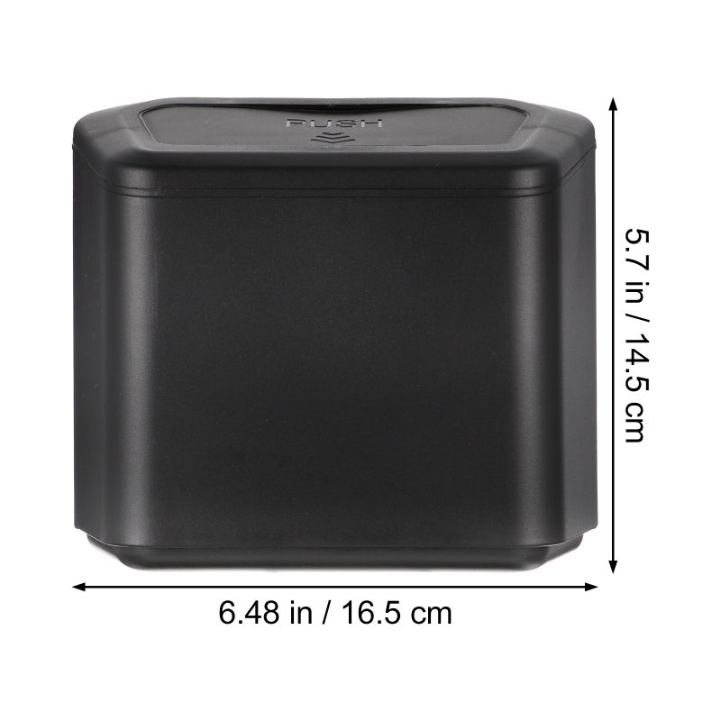 Garbage Can for Car, Portable Hanging Waste Bin with Secure Lid for Travel - Image 2