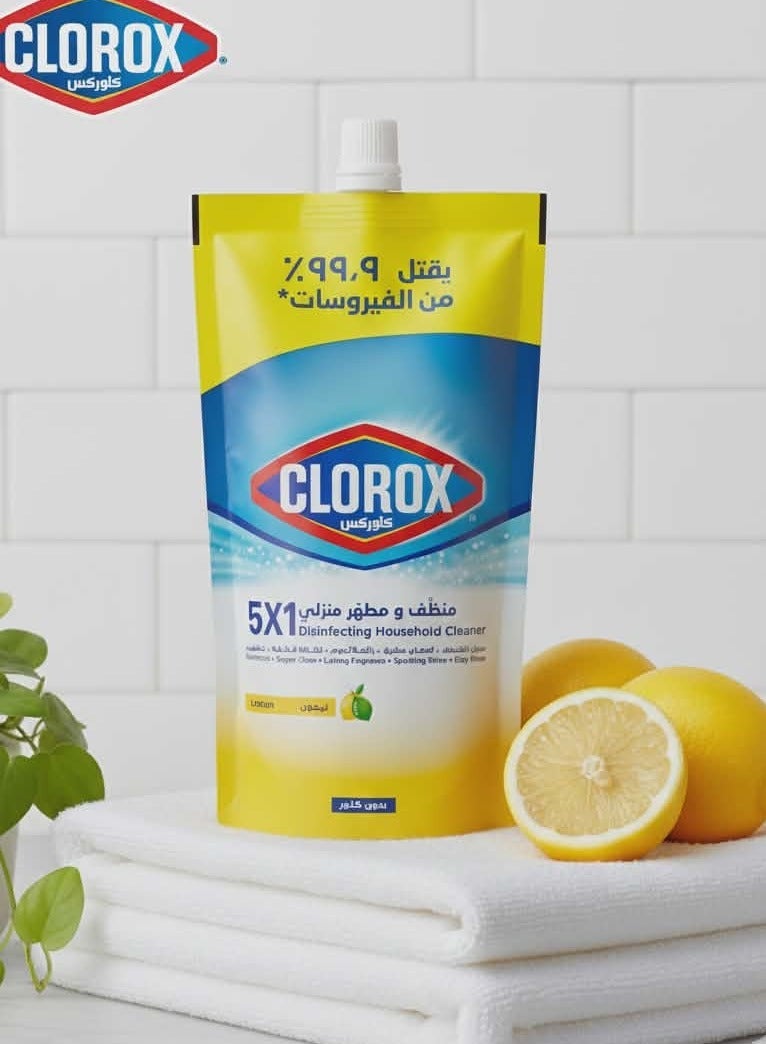 كلوركس منظف منزلي 5 في 1 برائحة الليمون – 400 مل - Image 3