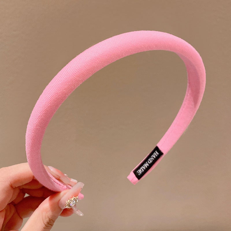 Generic Kids Cartoon Hairband Non-Slip Toddler Headwear 2# Pink