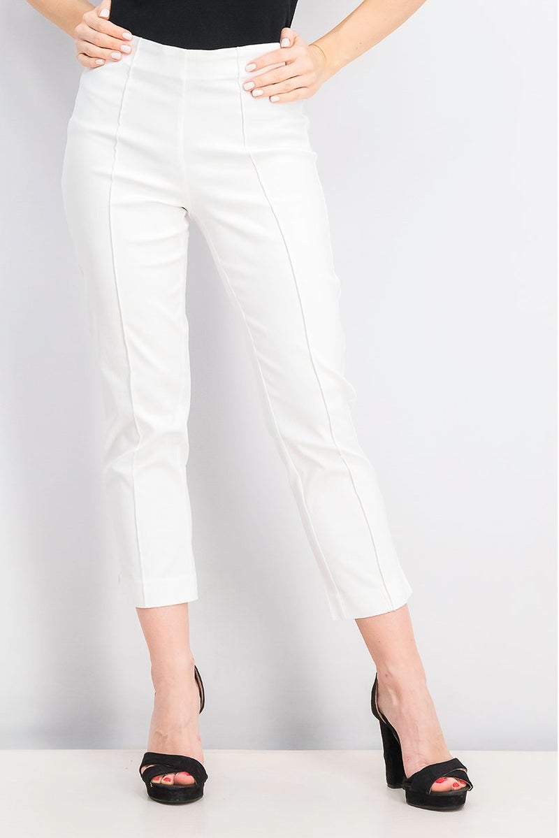 Women Stretch Hose Pants, White