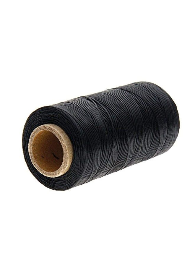 NIBEMINENT Leather Sewing Waxed Thread Black 260meter - Image 2