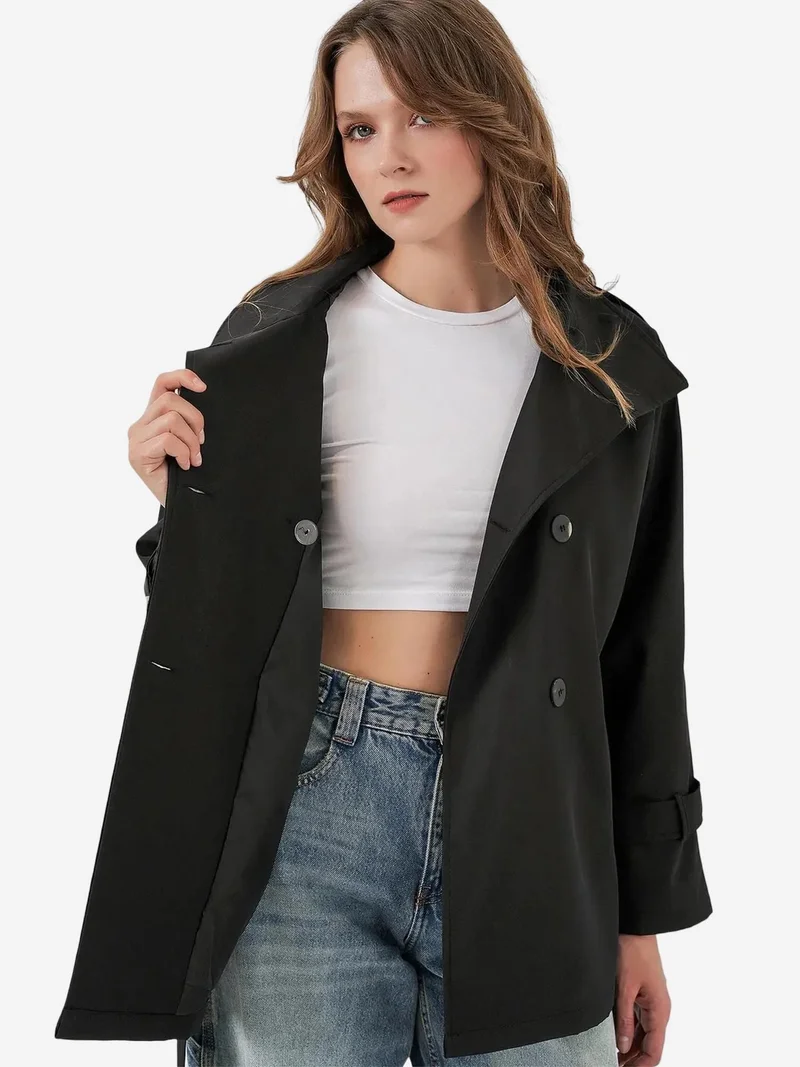 بيغ دارت BDART Regular Fit Trench Coat with Jacket Collar