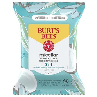 Burts Bees Micellar Facial Towelettes With Coconut and Lotus PreMoistened Towelettes for All Skin Types 995 Percent Natural Origin Skin Care 30 ct Package - pzsku/Z3B7A87D19EBA45D67597Z/45/_/1741001452/647e6155-784c-4560-b6f9-40713fa8adfd