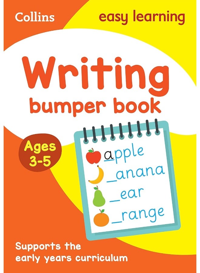 Writing Bumper Book Ages 3-5: Ideal for Home Learning - Image 1