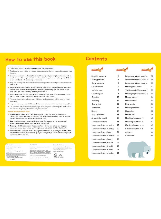 Writing Bumper Book Ages 3-5: Ideal for Home Learning - Image 2