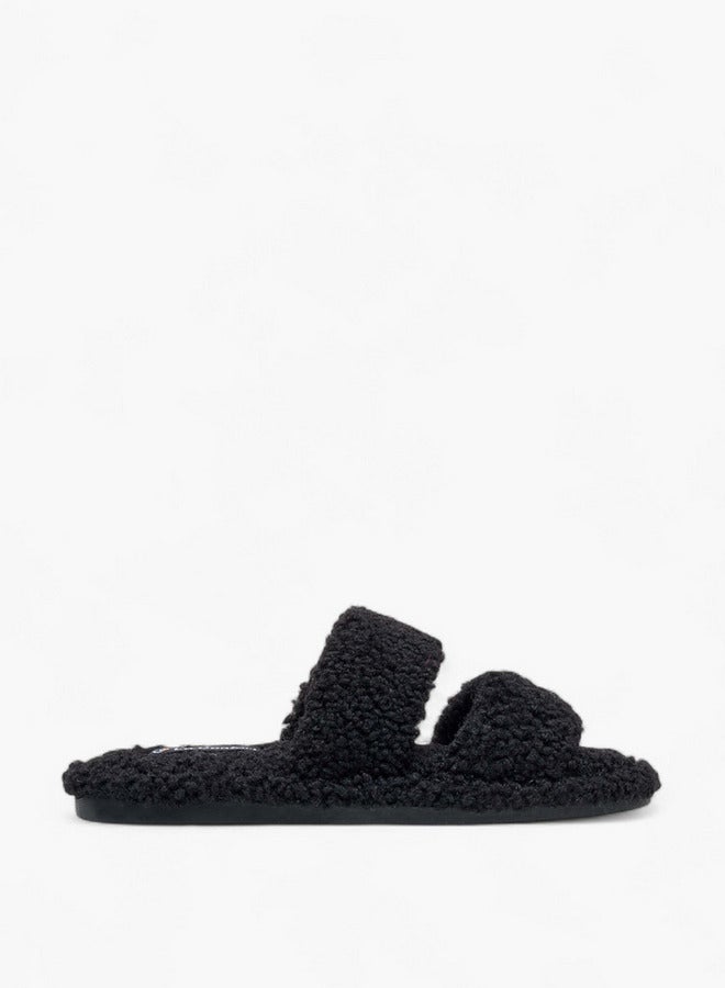 Le Confort Women's Faux Fur Bedroom Slippers  - Image 2