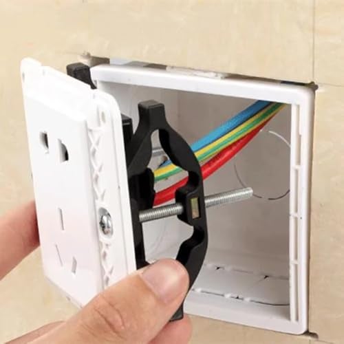 P-Plus International Switch Socket Cassette Rod Switch Accessories Cassette Repair Accessories Switches and Outlet Repairer Electrician Wire Box Maintenance Box Internal Cassette Repair (Set of 10) - Image 4