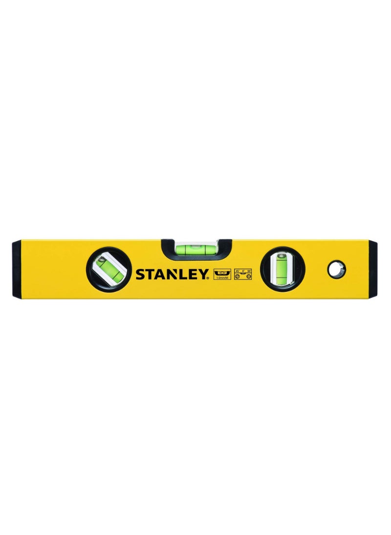 Stanley - Stanley Aluminium Standard Box Beam Level 60cm/24" with 3 Vials STHT42798 - Image 1