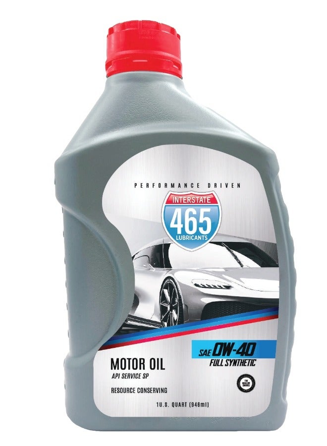 زيوت 465 زيت 0W-40 التخليقي بالكامل - Image 2