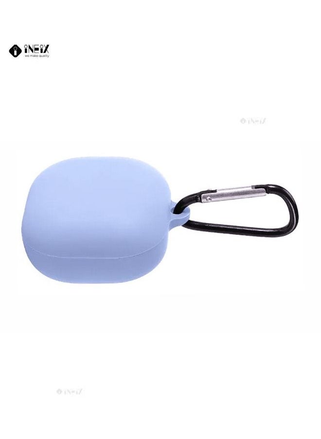 Soft Silicone Case Cover For Samsung Galaxy Buds Live Sky Blue