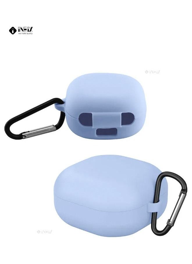Soft Silicone Case Cover For Samsung Galaxy Buds Live Sky Blue