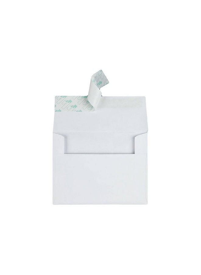 Quality Park - A2 Invitation Envelopes With Self Seal Closure 43/8 X 53/4 24Lb White Quarter Fold Sized Envelopes Ideal For Invitations Photos Wedding Announcements Rsvps And Greeting Cards 100 Per Box (10740) - Image 1