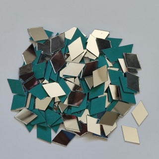 RUDRA NX Diamond Shape Glass Mirror Kit Jewelry Making Lippan Art Work Embroidery Craft Work Mosaic Art Stone Mirror Beads Kids School Projects 200 Pcs 10 MM Diamond - pzsku/Z3B7AED639ACB01BBF96FZ/45/1748244469/1da4ebdc-5199-4e0d-8ae6-b69ac1a8580f