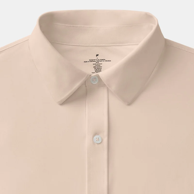 Fabletics Beige Men's The Don Shirt for Men | Best Price UAE