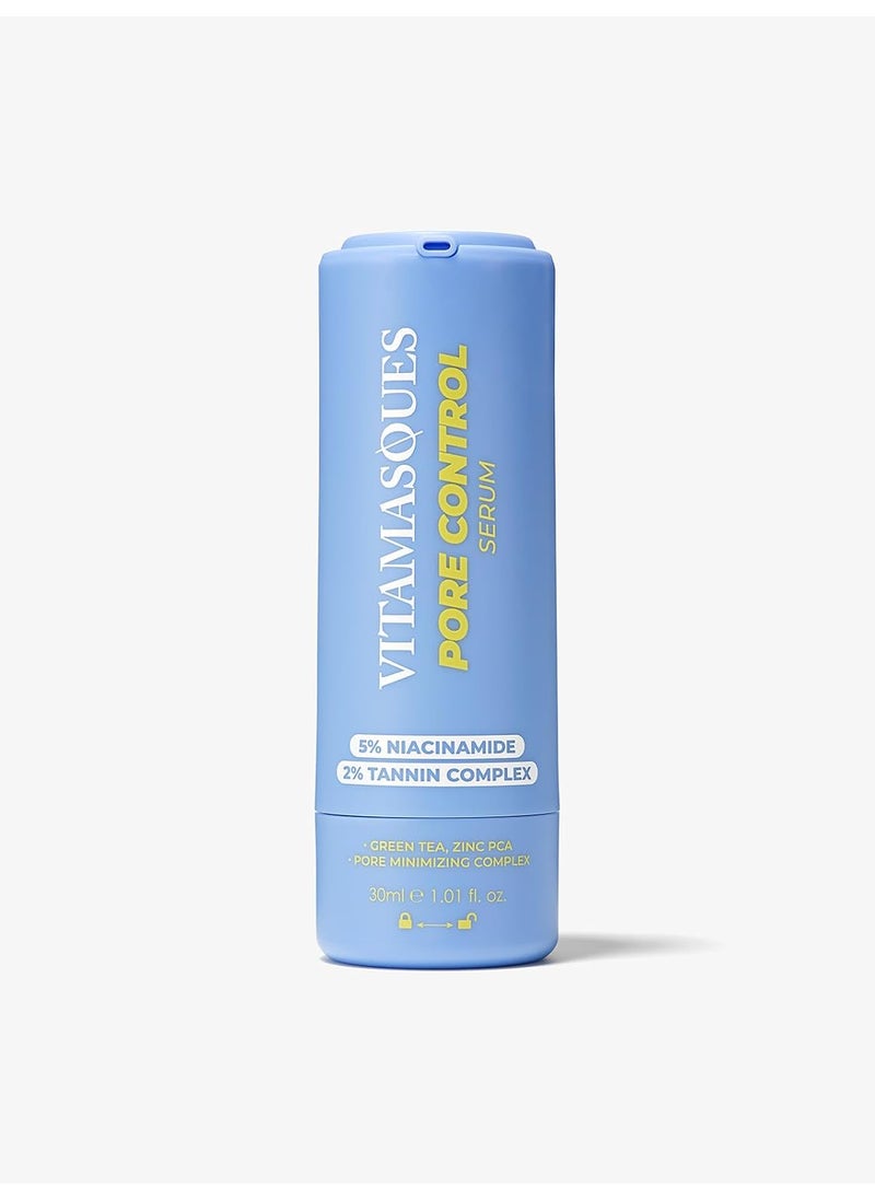 Vitamasques - Vitamasques Pore Control Serum  Niacinamide Pore Minimizing Sebum Control 101 fl oz - Image 1