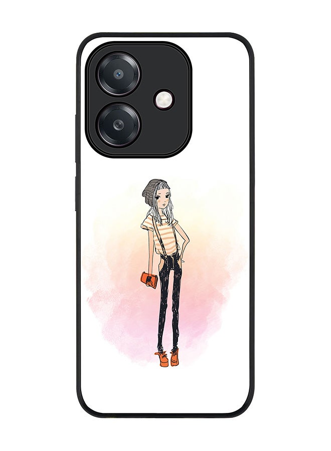 Stylizedd For Oppo A5i Case,Slim fit Camera Protection, Shockproof Thin Phone cover  - Hipster Chic