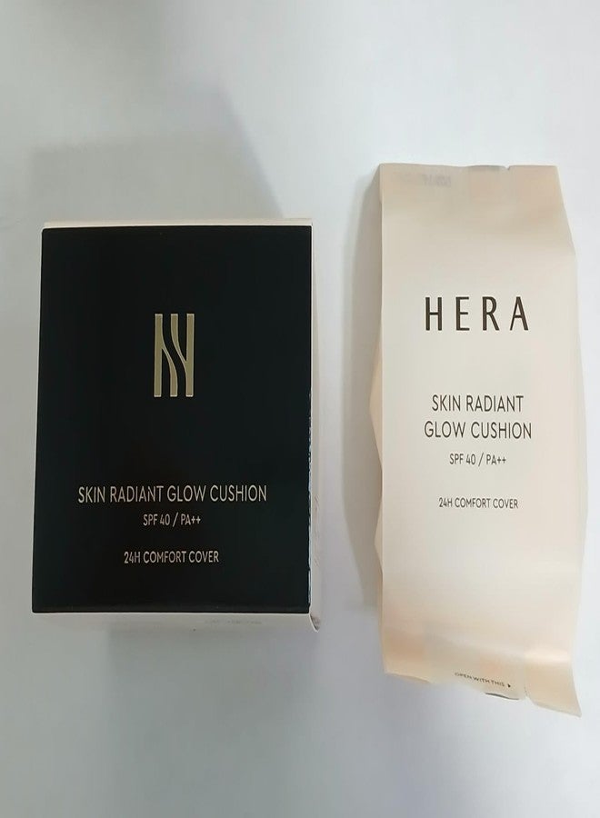 HERA Skin Radiant Glow Cushion, 0.5 oz (15 g x 2), 23N1, Beige - Image 2