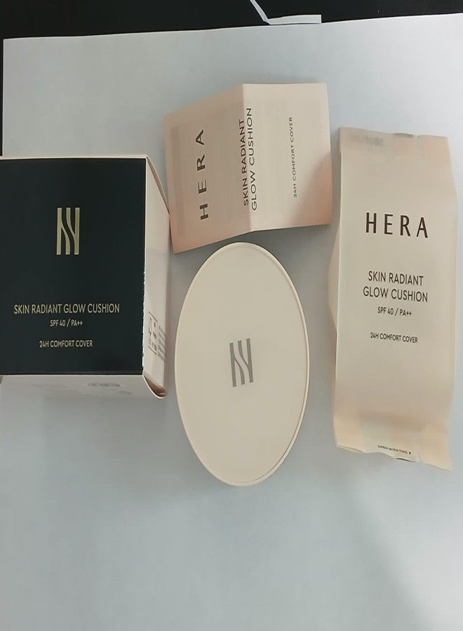 HERA Skin Radiant Glow Cushion, 0.5 oz (15 g x 2), 23N1, Beige - Image 5
