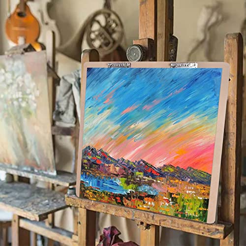 Vencer 18" x 24" Artist Sketch Tote Board,Drawing Board with Clips and Handle for Classroom,Studio or Field Use,VAB-002 - Image 5