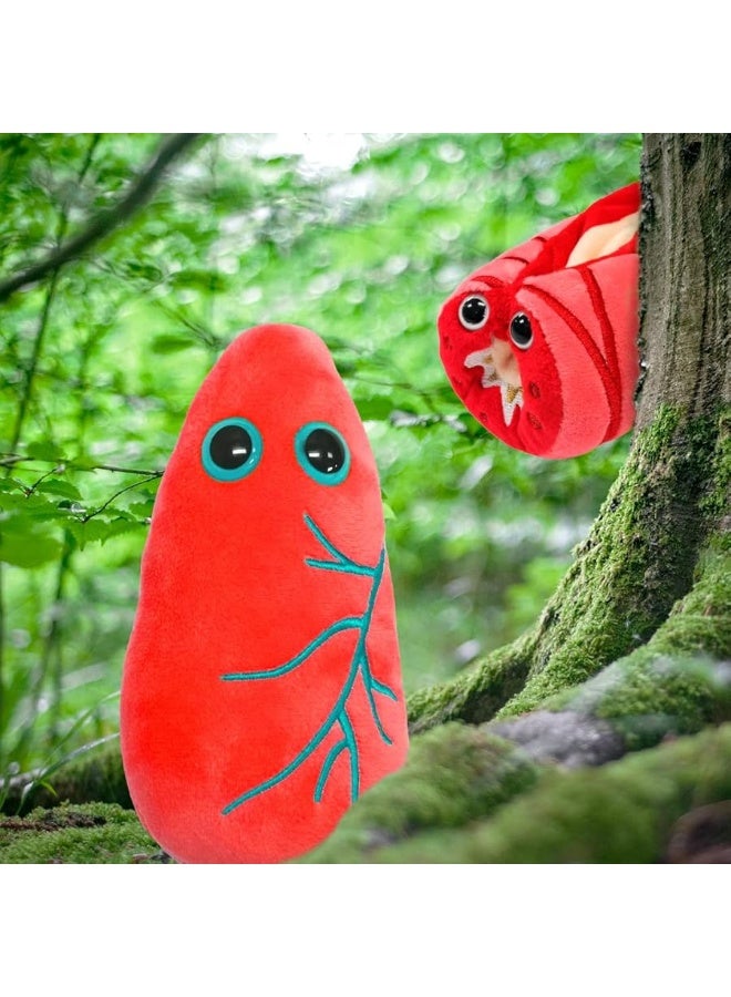 Giant Microbes GIANTmicrobes Lung Plush Respiratory Therapist Gifts Pulmonologist Gifts Respiratory Therapy Gifts Lung Transplant Survivor Gifts Lung Cancer Survivor Gifts Lung Pillow Lung Stuffed Animal - Image 4