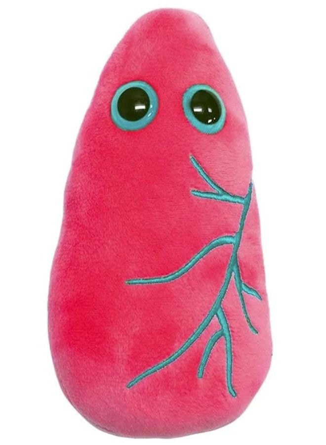 Giant Microbes GIANTmicrobes Lung Plush Respiratory Therapist Gifts Pulmonologist Gifts Respiratory Therapy Gifts Lung Transplant Survivor Gifts Lung Cancer Survivor Gifts Lung Pillow Lung Stuffed Animal - Image 2