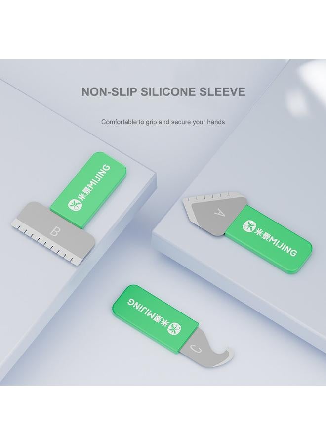 erorex Replacement Mijing ABC Multipurpose Tooth-Type Professional LCD Screen Dismantling Tool Set - Image 3