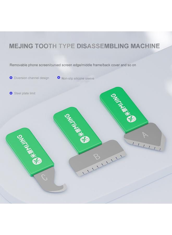 erorex Replacement Mijing ABC Multipurpose Tooth-Type Professional LCD Screen Dismantling Tool Set - Image 5
